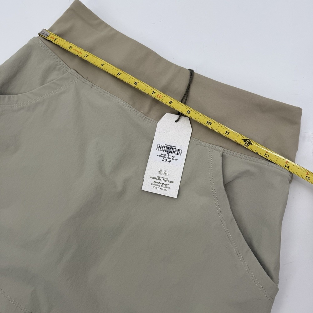 Ascend Women's Size XS Trail Skirt Pockets Cream Stretch Activewear Hiking NWT - Picture 3 of 6